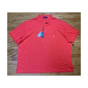 Polo Ralph Lauren Men's Classic Fit Soft Cotton Polo size 4XB NEW! RED
